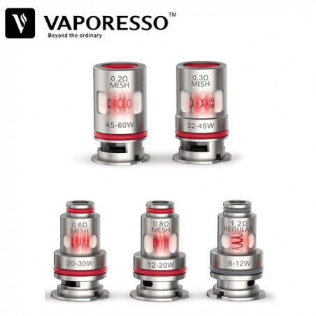 Résistances GTX - Vaporesso | Pack x5